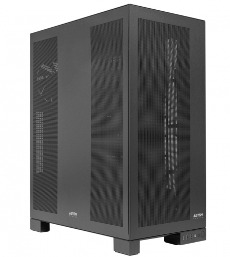 Caixa Abysm Gaming AI PRO 100 Workstation (E-ATX) Preta