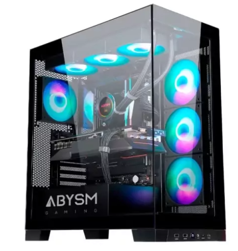 CAIXA ABYSM GAMING ATX DANUBE SAVA H500 AB123511 Preto