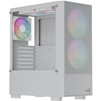Caixa ATX Aerocool B508A Flow ARGB Vidro Temperado Branco