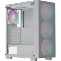 Caixa ATX Aerocool B509A Flow ARGB Vidro Temperado Branco