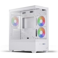 Caixa ATX Aerocool P500D Digi ARGB Vidro Temperado Branco