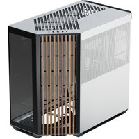 Caixa ATX APNX V1 Preto/Branco/Madeira