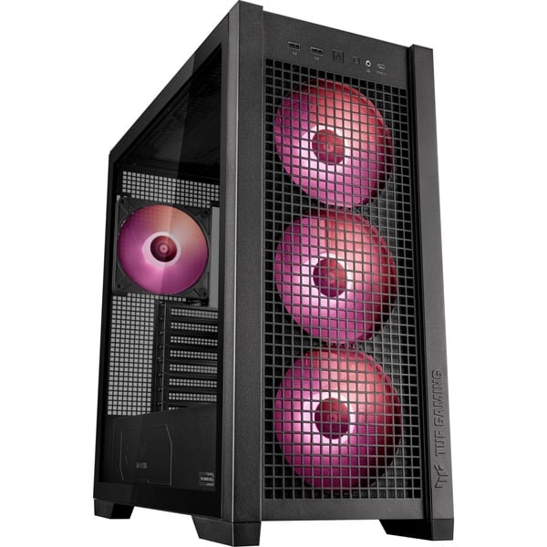 Caixa ATX Asus TUF Gaming GT302 ARGB Vidro Temperado Preta 90DC00I0-B19000