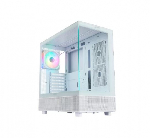 Caixa ATX CASE DANUBE SAVA H400 Branca -Tempered Glass- 1XUSB 3.1+2 X USB3.0 - 1