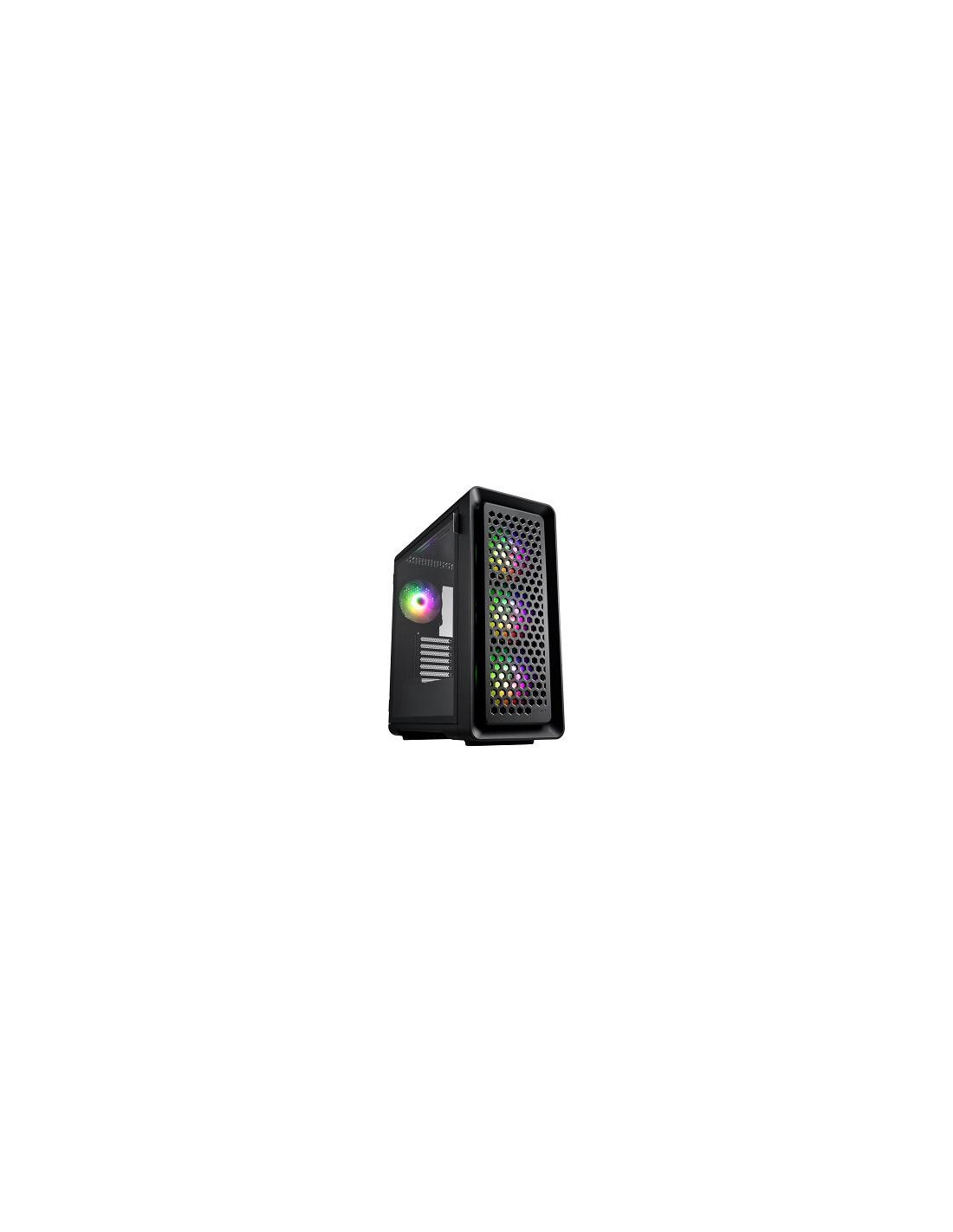 Caixa Atx Fsp Cut593p Preta 4x Fan 140mm Cable Management