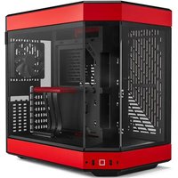 Caixa ATX Hyte Y60 Vidro Temperado Preto/Vermelho