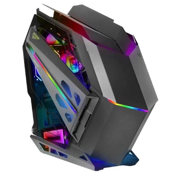 Caixa ATX MC-TITAN XXL Vidro Temperado (Preto) - MARS GAMING