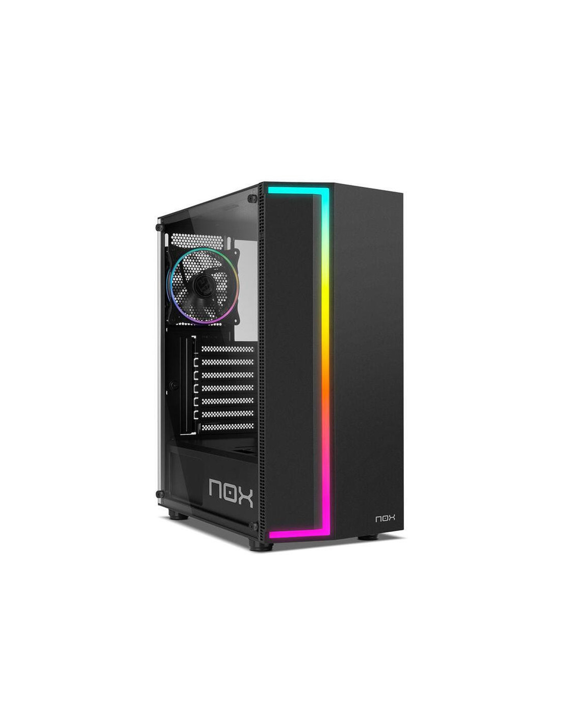 Caixa ATX Nox Infinity Gamma ARGB Vidro Temperado Preta NXINFTYGAMMA