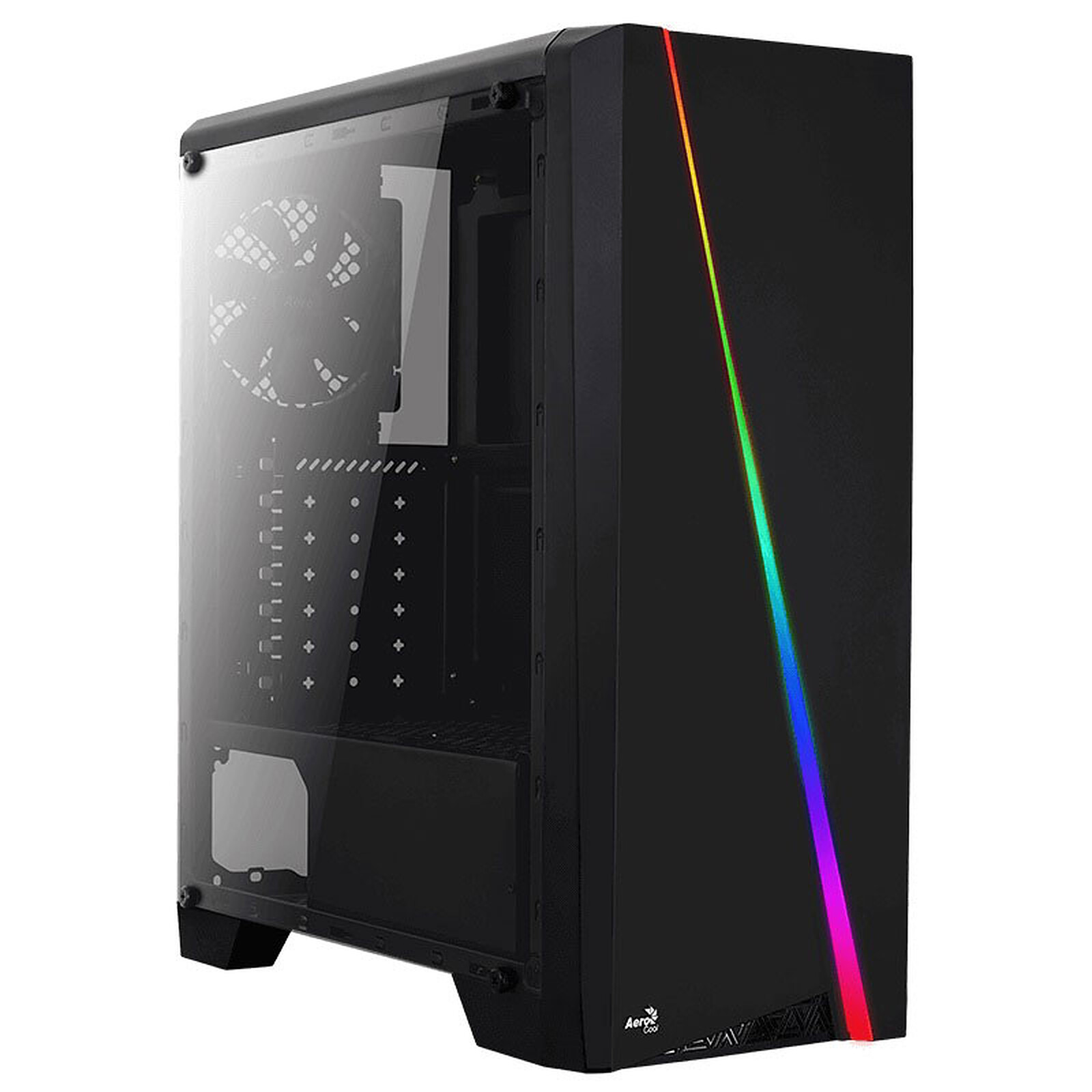 Caixa ATX RGB Lighting Full Side Window - CYLON - AEROCOOL