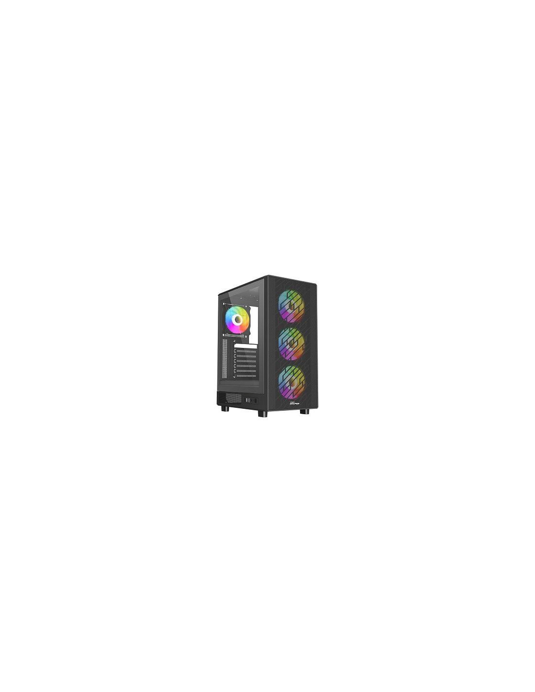 Caixa Atx Slayer Rx23 Reaper 3x Fan Argb Frontal Mesh