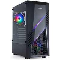 Caixa ATX Tooq BIOHAZARD RGB c/ VidroTemperado Preta