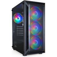 Caixa ATX Tooq RAGNAROK Mesh RGB c/ Vidro Temperado Preta
