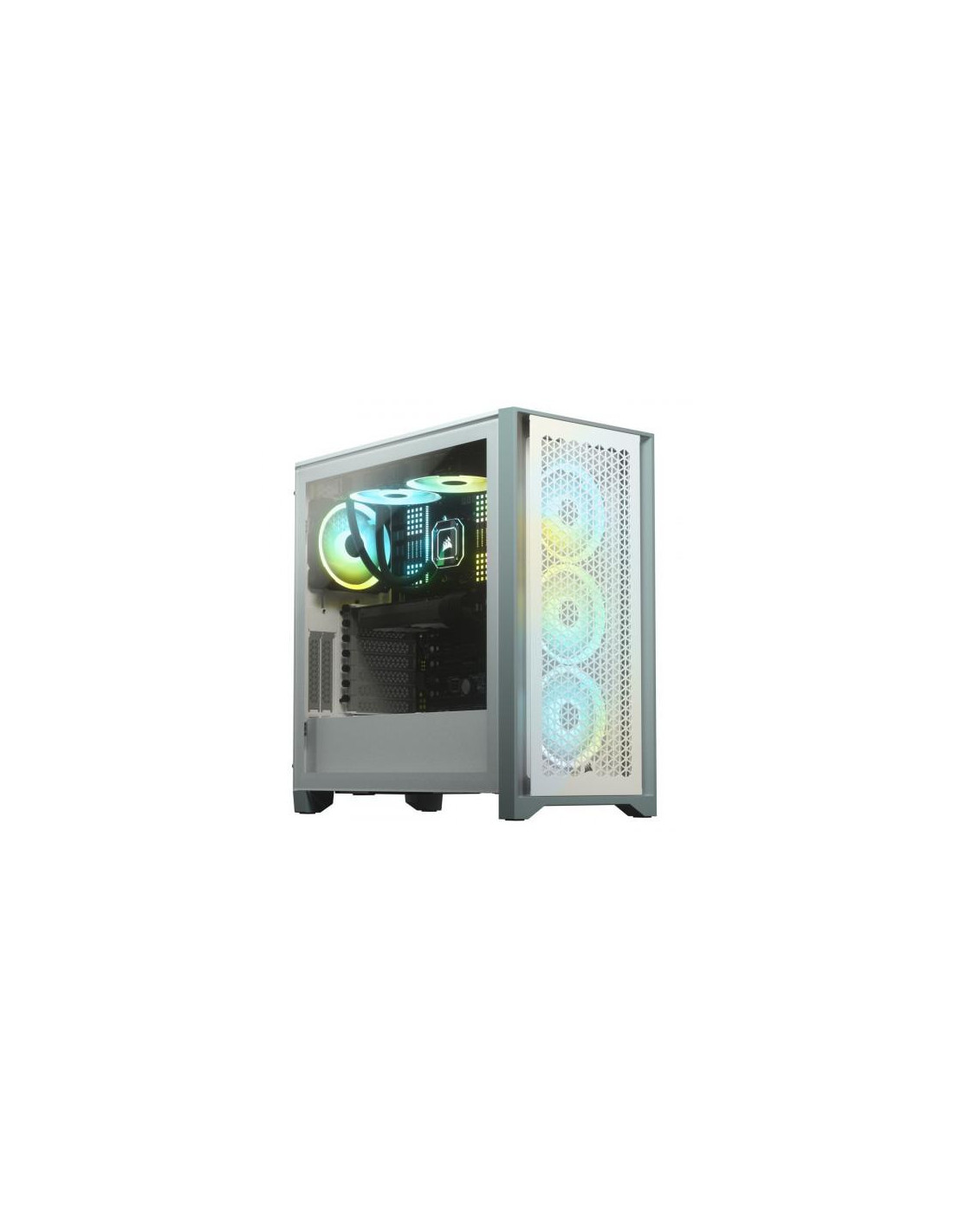 Caixa Corsair 4000D AIRFLOW Midi Tower, CC-9011201-WW, Branca, com Janela Lateral