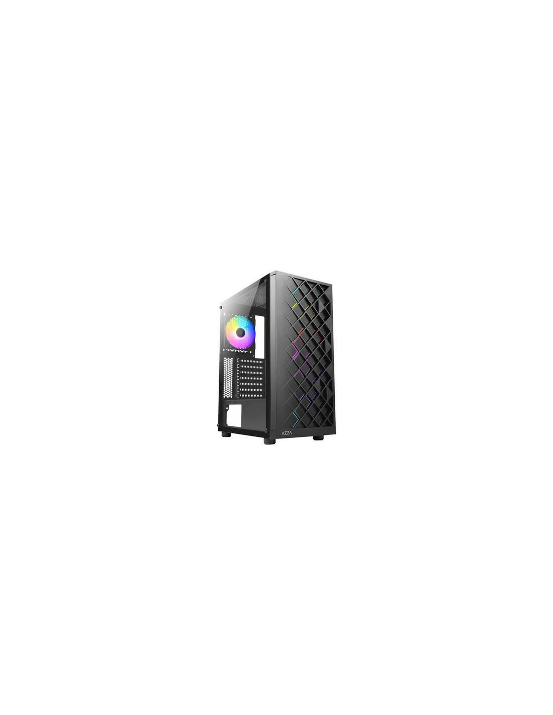 Caixa de Computador Midi Tower Azza Spectra-280 - CSAZ-280B