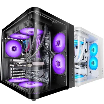 Caixa de jogos semi-torre Mars Gaming MC-CURV
