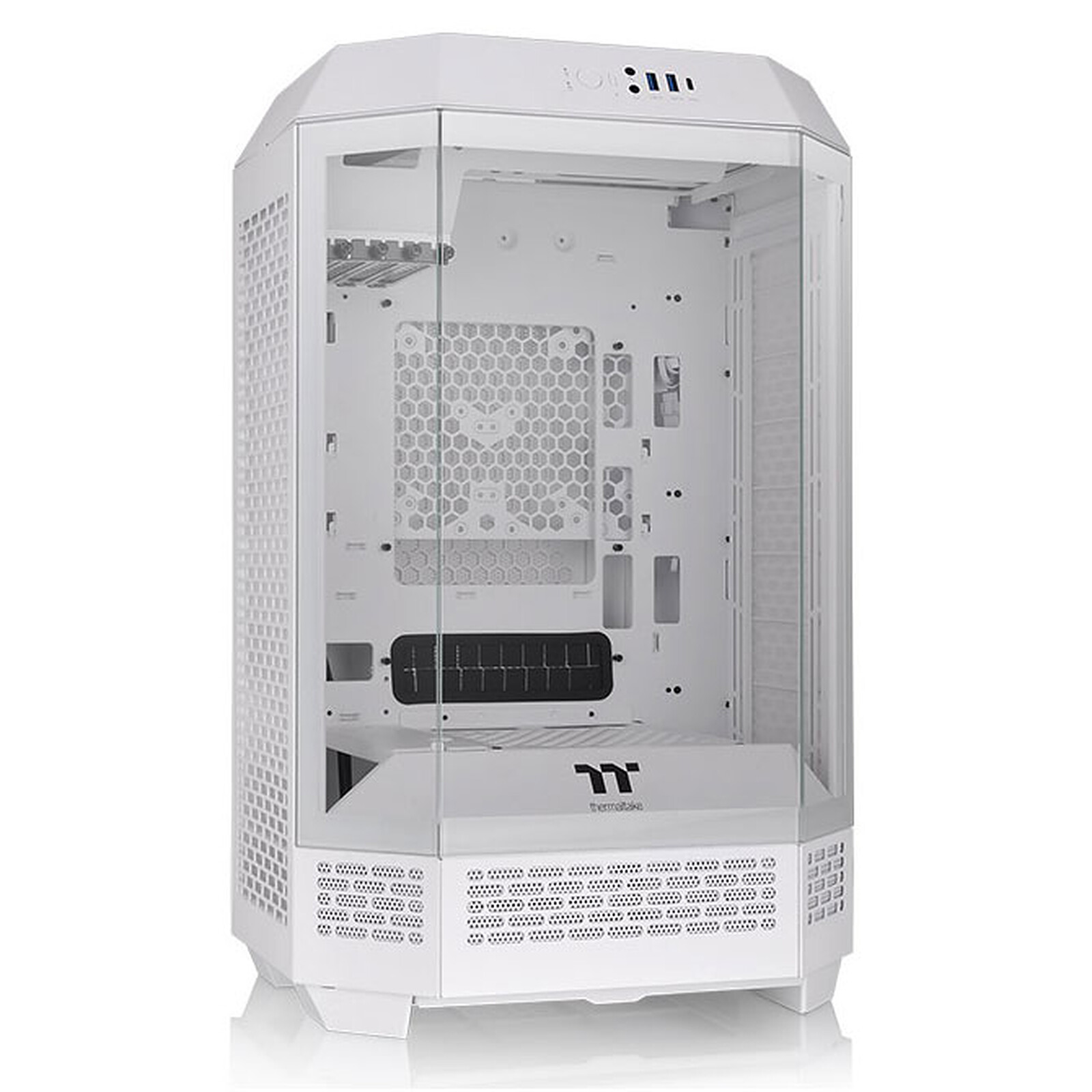 Caixa de PC Micro-ATX The Tower 300 Snow (Branco) - THERMALTAKE