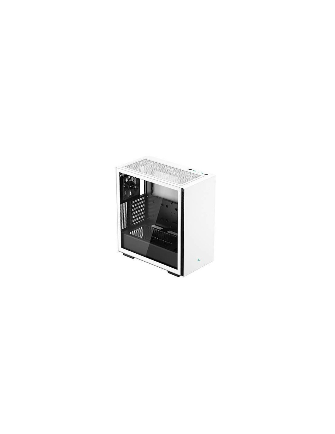 Caixa DEEPCOOL CH510 White: Torre E-ATX com janela lateral, 7 slots de expansão, suporte para ventoinhas de 120mm