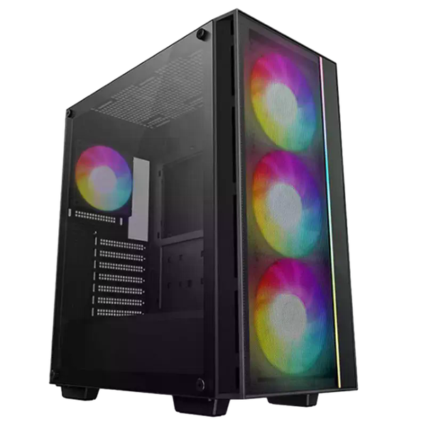 Caixa Deepcool Matrexx55 Mesh V4: ATX, Preto, Vidro Temperado