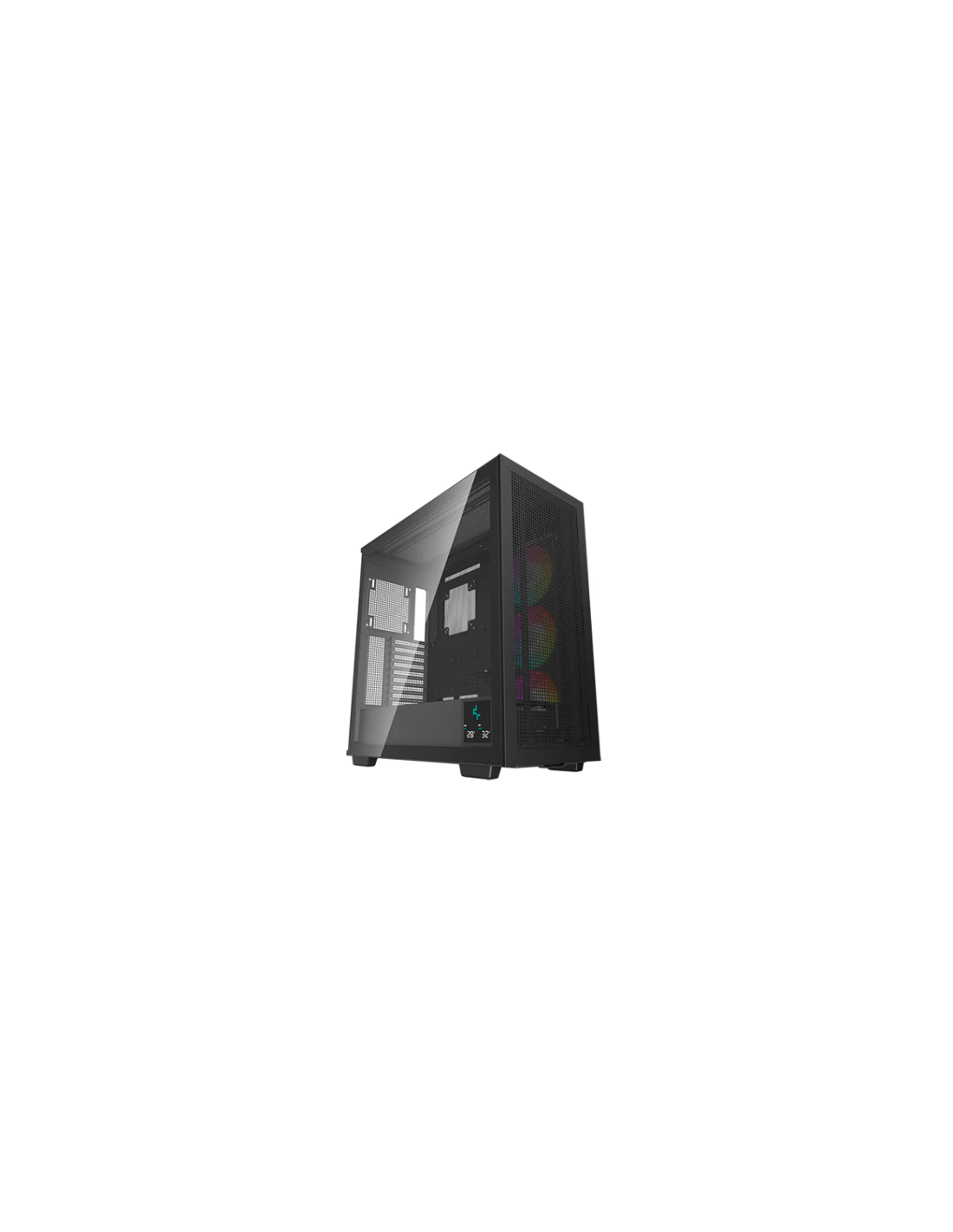 Caixa DEEPCOOL Morpheus Black - E-ATX, Cristal Temperado, 9 Slots de Expansão