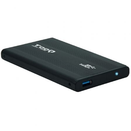 CAIXA DISCO EXTERNO 2.5 USB 3.0 SATA TOOQ TQE-2524B Preto