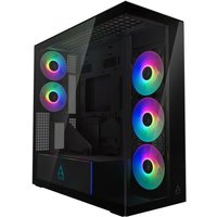 Caixa E-ATX Arctic Xtender VG ARGB Vidro Temperado Preto Espelhado