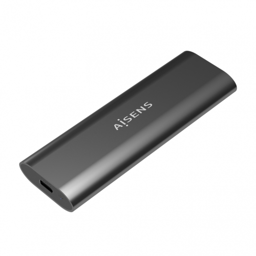 AISENS ASM2-RGB012B Caixa para Discos Rígidos Compartimento SSD P