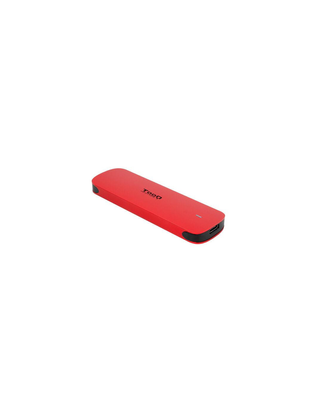 Caixa Externa Tooq M.2 NVMe USB 3.1 Gen2 Alumínio - Vermelho (TQE-2201R)