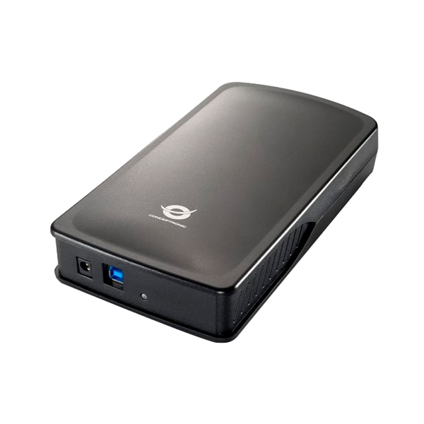 Caixa Externa USB 3.0 para Disco 3.5" HDD SATA Conceptronic (CHD3DUSB3)