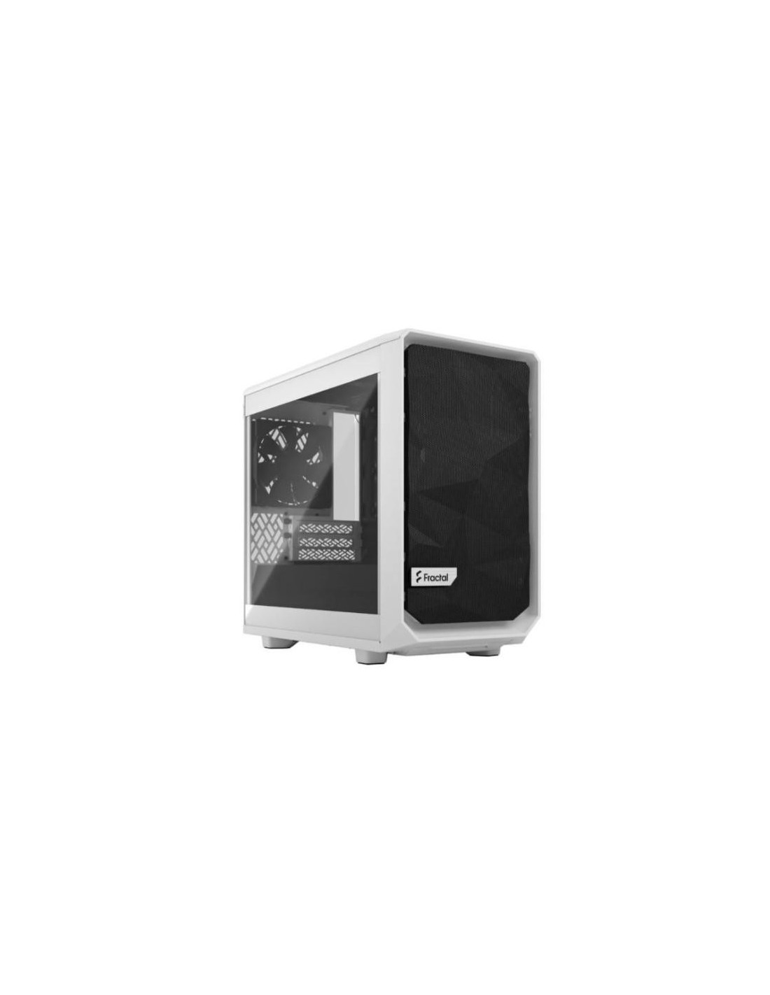 Caixa Fractal Design Meshify 2 Nano, Branca, Mini ITX, FD-C-MES2N-02, Painel Lateral em Vidro Temperado