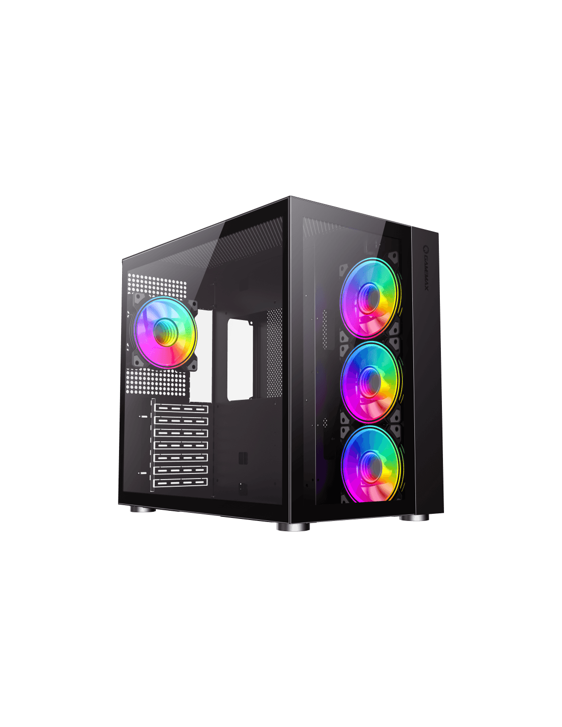Caixa Gamemax Infinity ATX, Design Modular, Vidro Temperado, aRGB