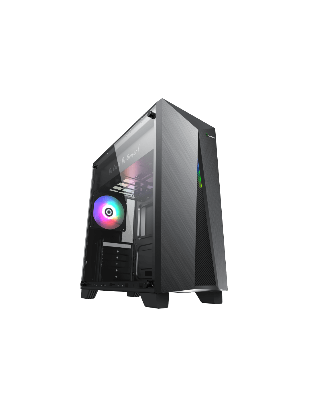 Caixa Gamemax NOVA N6 ATX Mid-Tower, USB 3.2, ARGB e Vidro Temperado