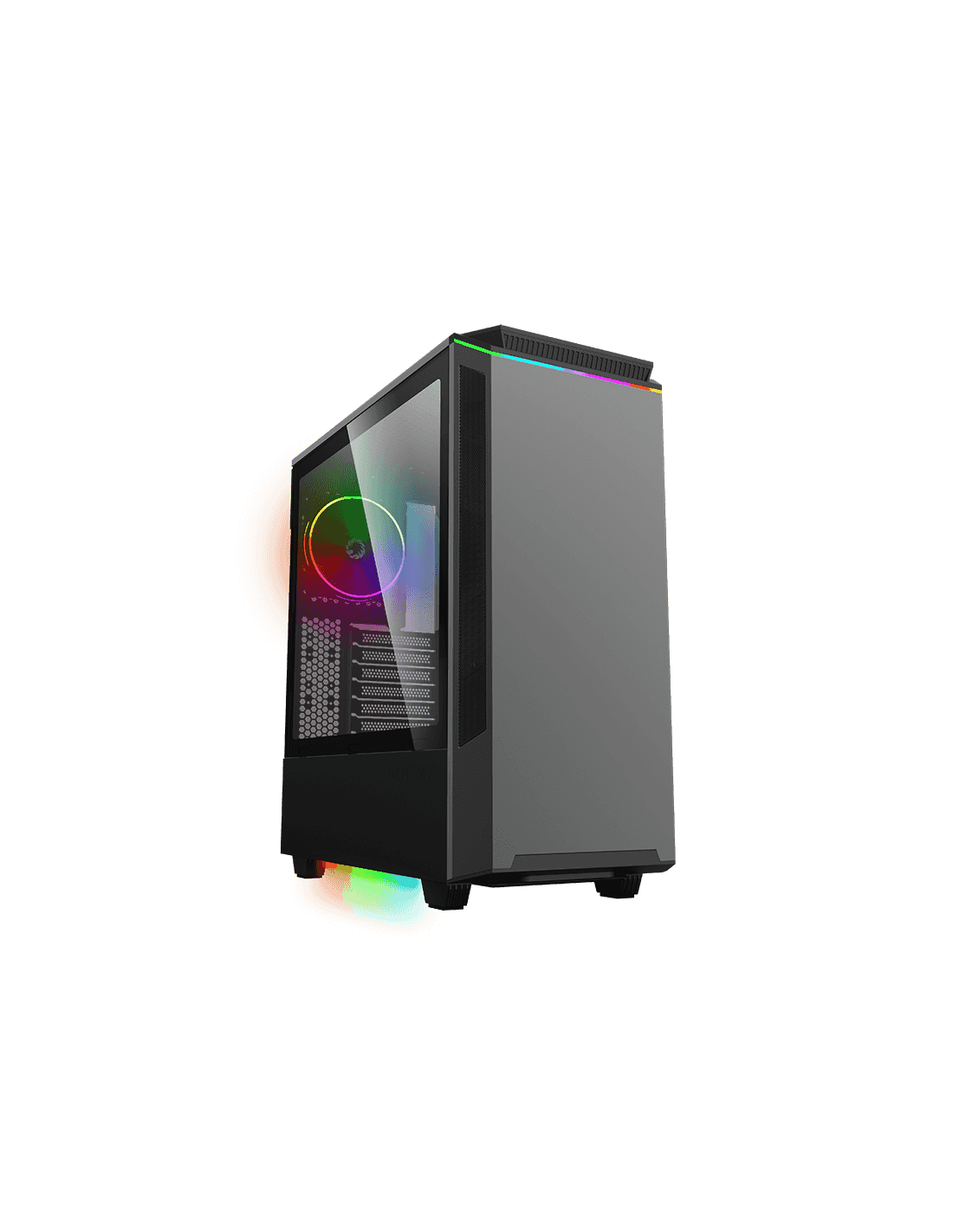 Caixa Gamemax Paladin T801 Black - ATX, Vidro Temperado, ARGB, USB 3.0