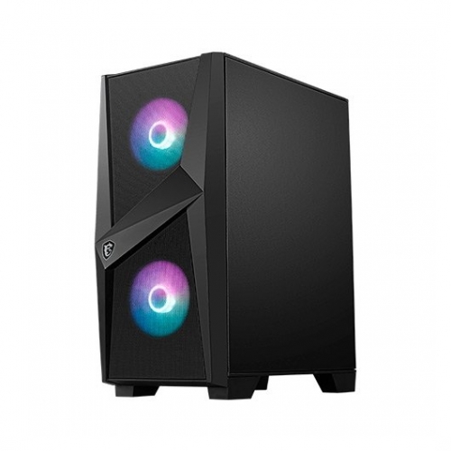CAIXA M-ATX MSI MAG FORGE M100R ARGB PRETO