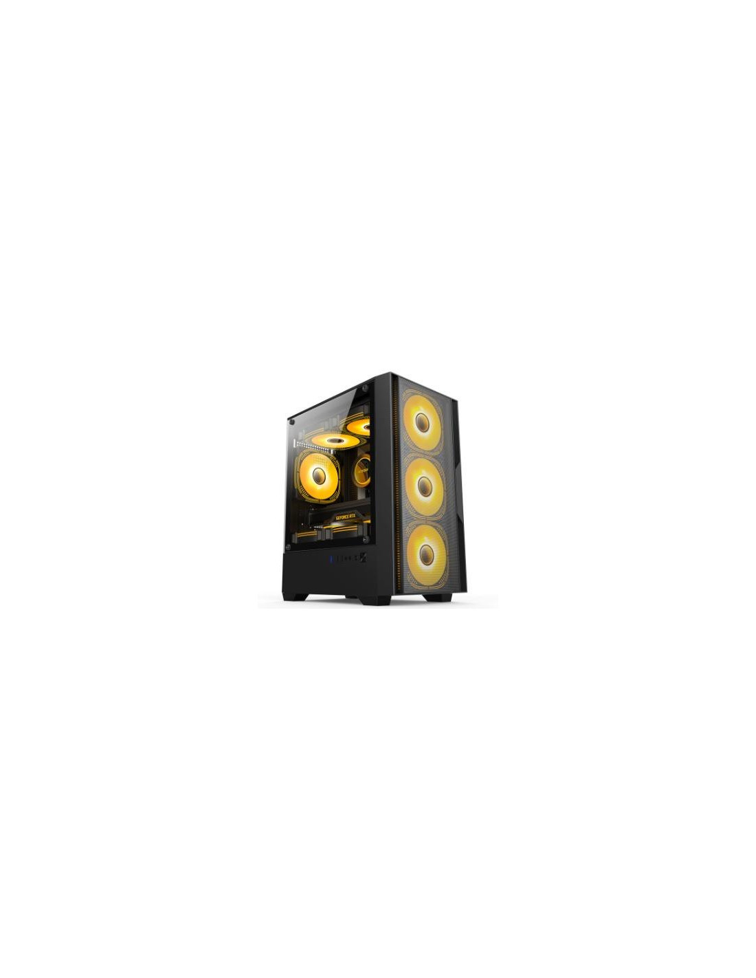 Caixa Matx Ntech Slayer Rx15 Falcon Com Fonte De 550w