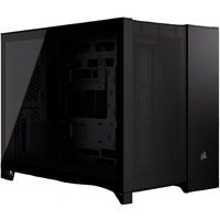 Caixa Micro-ATX 2500D AirFlow Dual Chamber RGB Vidro Temperado (Preto) - CORSAIR