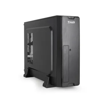 Caixa Micro-ATX c/ Fonte de Alimentação 500W + Leitor de Cartões + 1x USB 3.0 (Preto) - TOOQ