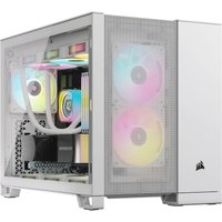 Caixa Micro-ATX Corsair 2500D Airflow Branca Vidro Temperado