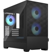 Caixa Micro-ATX Fractal Design Pop Mini Air RGB Black TG Clear Tint
