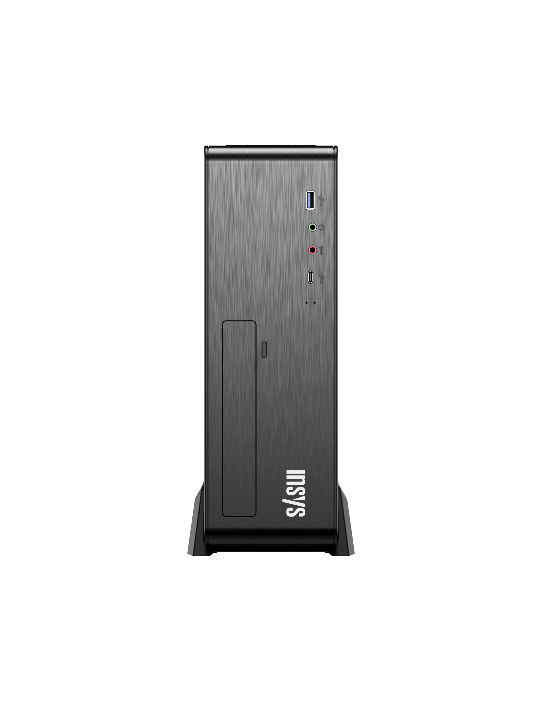 Caixa Micro ATX INSYS TM3-103B 300W SFF com USB 3.2 (A+C) e Ventoinha 80mm
