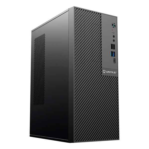 CAIXA MICRO ATX  UNYKA MATX NUMEN 500 PRO TYPE C BLACK S/FONTE UK52115
