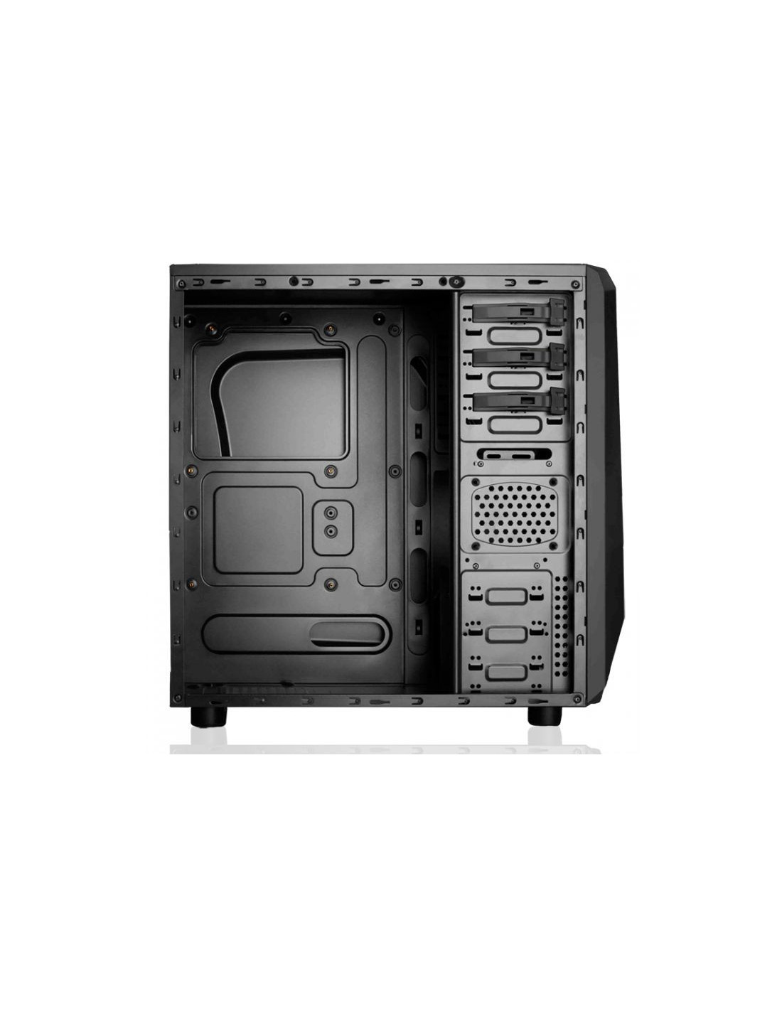 Caixa MidTower ATX NOX NX200 - MidTower, USB 3.0, 120mm LED, ATX/Micro ATX
