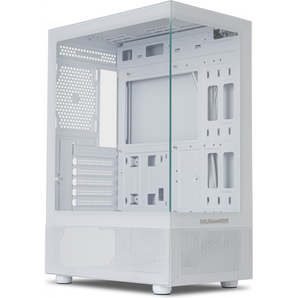 CAIXA NOX HUMMER VISION WHITE MID TOWER USB 3.0 ATX