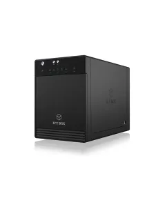 Caixa p/ Disco  IB-3740-C31 2.5" / 3.5" SATA (Preto) - ICY BOX