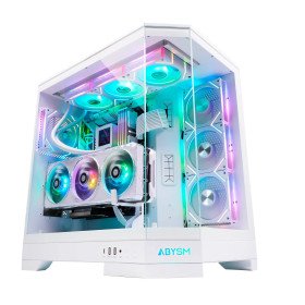 Caixa para Computador ABYSM Danube Sava H600 Branco