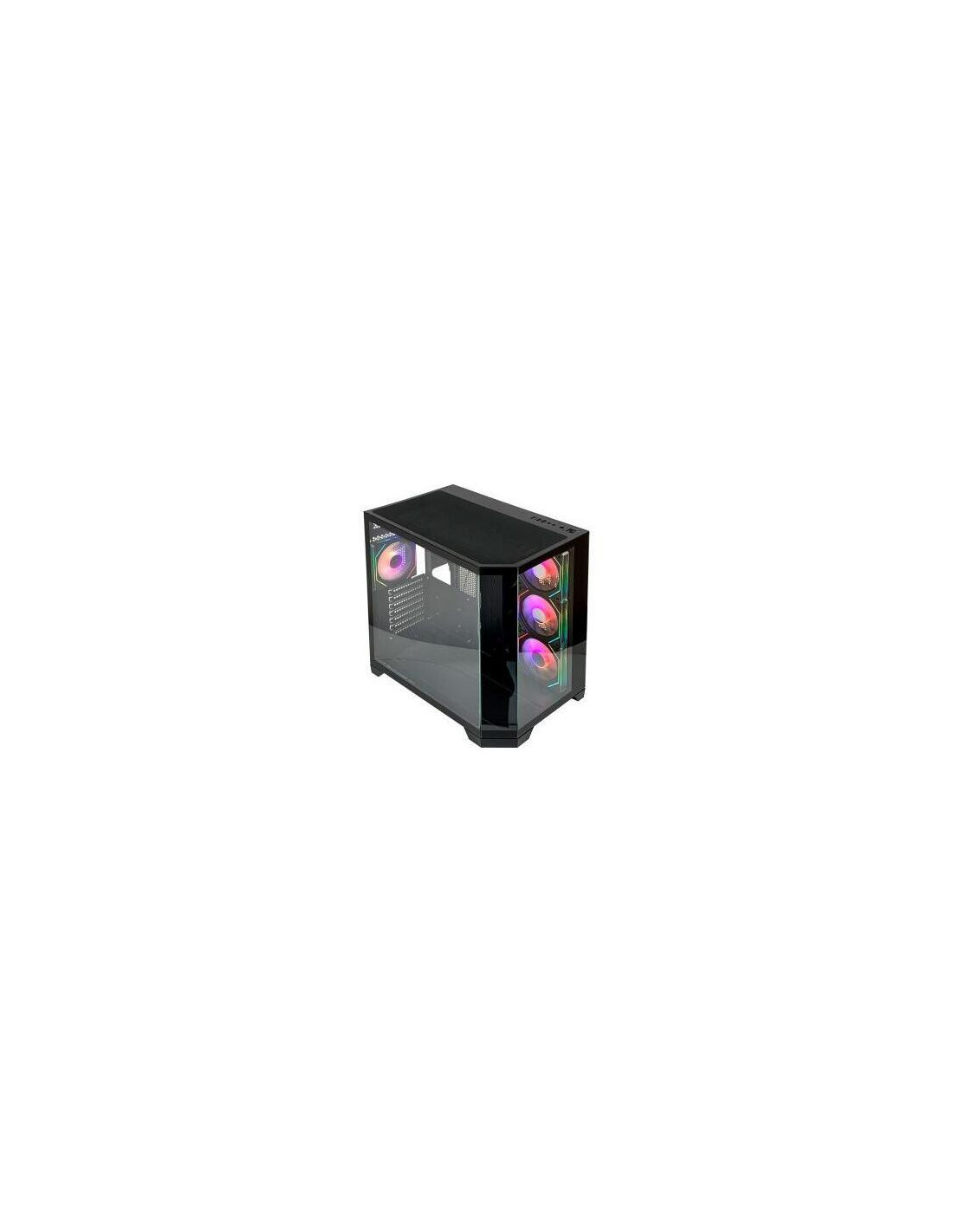 Caixa para Computador L-Link Nova ATX - Vidro Temperado, 4 Ventiladores RGB