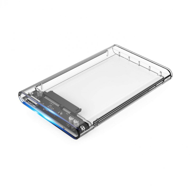 Caixa para disco HDD 2.5" COOLBOX SCT-2533 USB3.0 Transparente