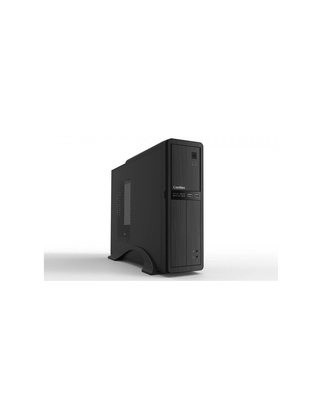 Caixa PC Coolbox COO-PCT300U3-BZ Tower - Micro ATX, USB 3.2, 300W