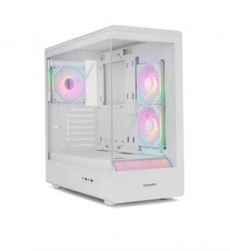 Caixa Pc NOX Hummer Signal White - Argb Frameless Mid Tower NXHUMMERSIGNALWH