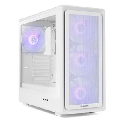 Caixa Pc NOX Hummer White AERO - Argb Hyperflow Mid Tower NXHUMMERAEROWH