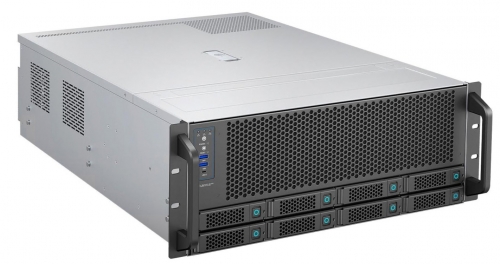 Caixa Server Unyka Rack, 4U HSW4U6508, 8 Bays - FONDO 665mm , UK80.40.6508